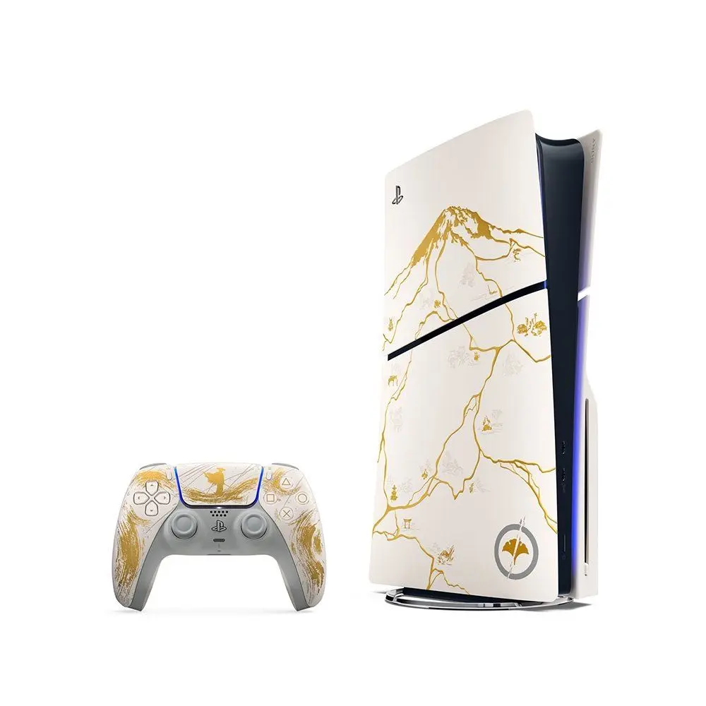 [R$3.589,10] PlayStation 5 Slim Com Leitor de Discos Edição Limitada Ouro