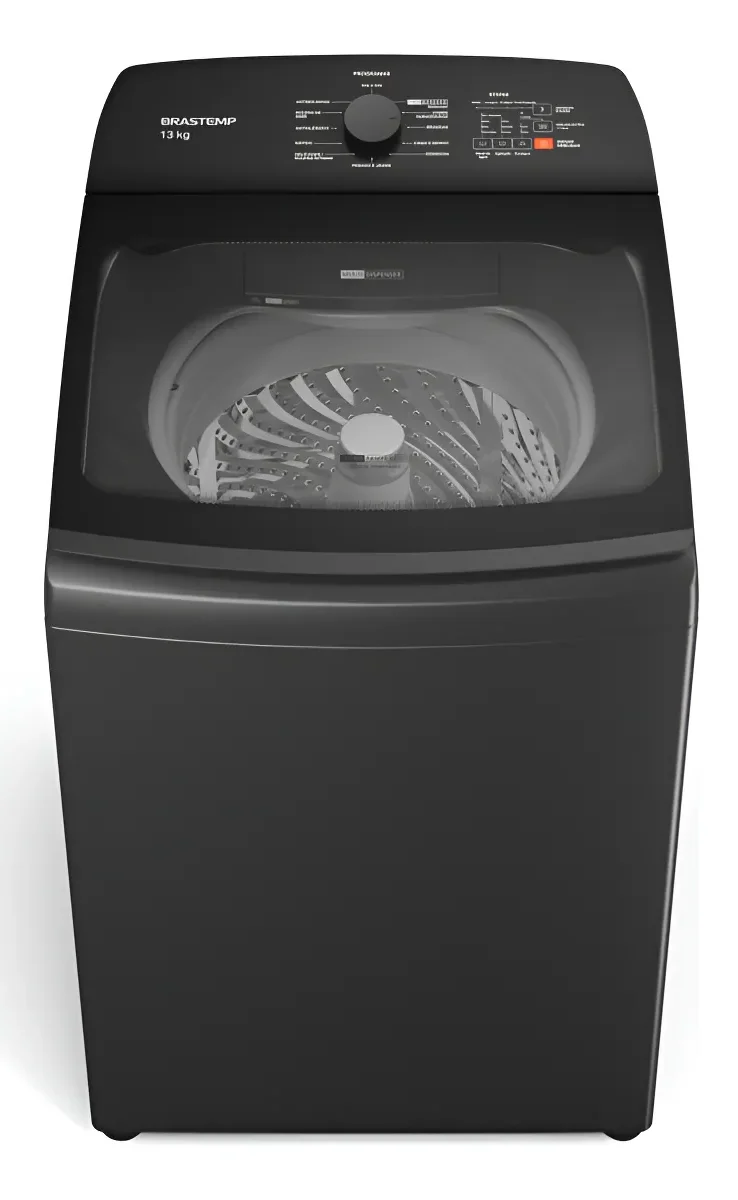 Foto da máquina de lavar