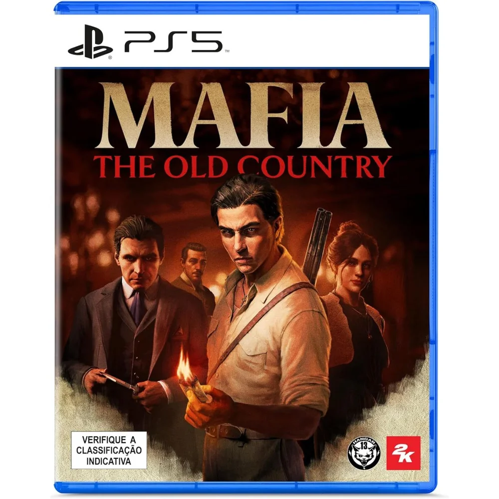[R$189,11] Jogo Mafia The Old Country PS5 Mídia Física